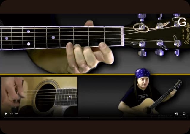 Video lessons shot from multiple angles