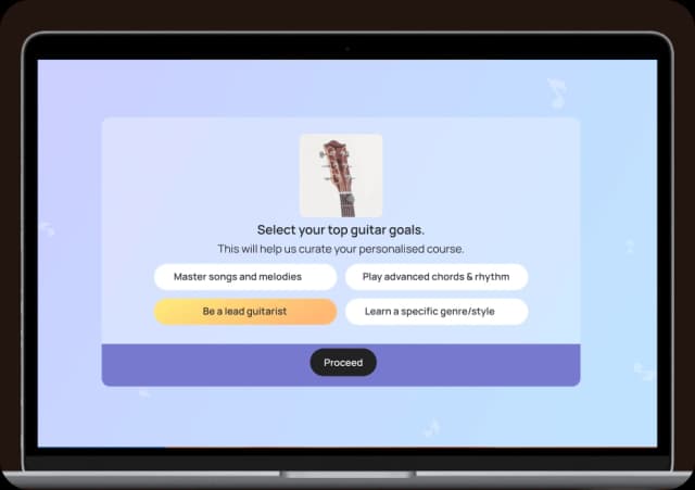 Get a personalised course as per your learning goals