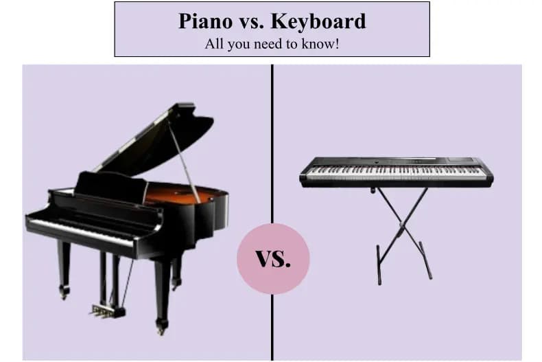 Differences Between Piano and Keyboard
